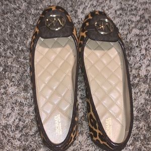 Michael kors  flats chetah print flats size 9.5